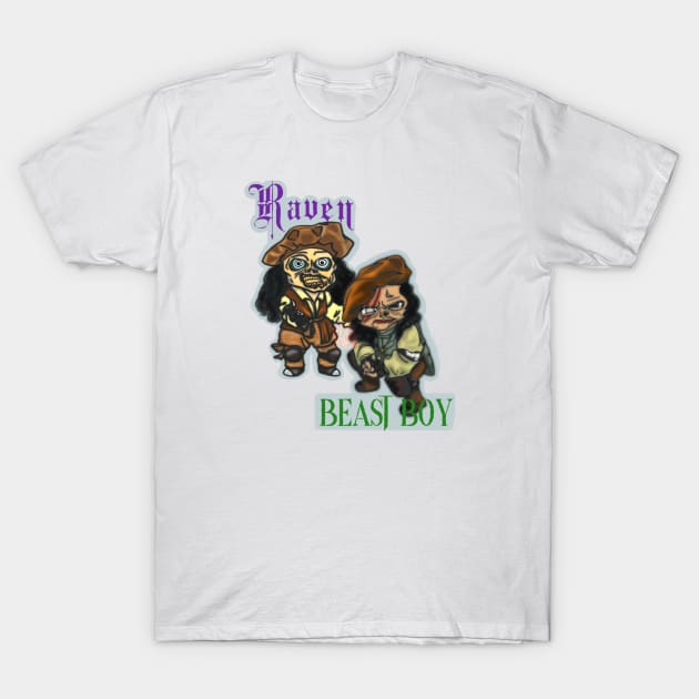 Raven & Beast Boy of The Gauntlet! T-Shirt by DokKaeBi Studios